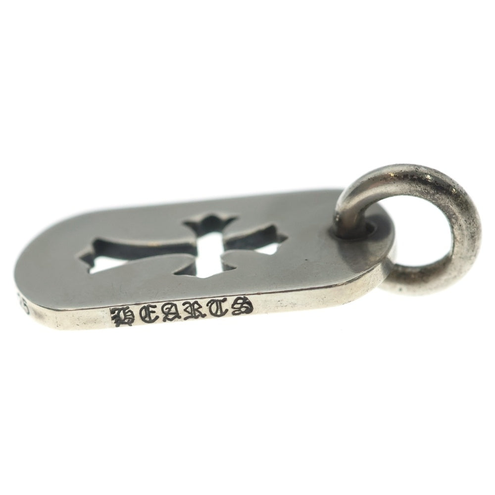 CHROME HEARTS(クロムハーツ) D TAG SML CO CRS カットアウトクロスドッグタグ スモール ペンダントトップ シルバー BCA242
