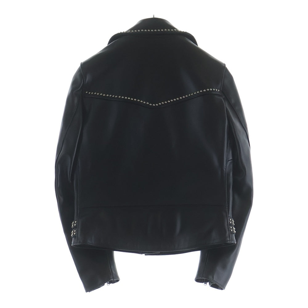 Lewis Leathers(ルイスレザー) ×Hysteric Glamour #391 LIGHTNING ヒステリックグラマー #391 ライトニング ダブルライダースレザージャケット ブラック レディース 01221LB02