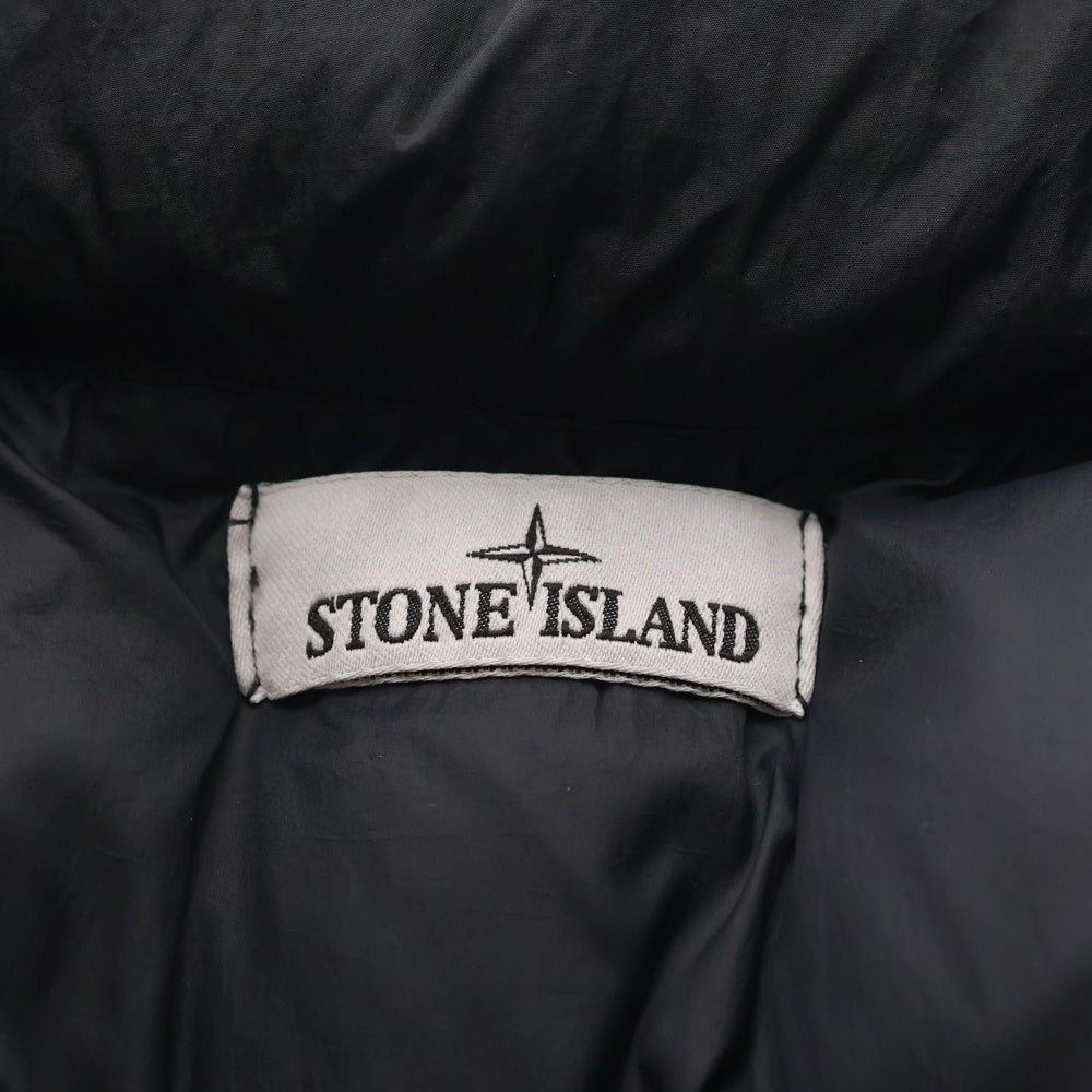 STONE ISLAND(ストーンアイランド) 23AW ショルダーワッペンロゴ ジップアップ ナイロンダウンジャケット 791540623