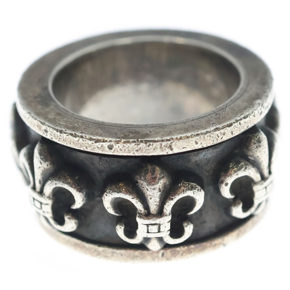 CHROME HEARTS(クロムハーツ) RING SPINNER BS FLUER スピナーBSフレア シルバーリング