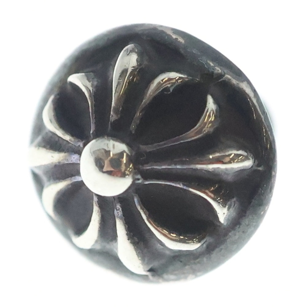 CHROME HEARTS(クロムハーツ) STUD CRSBLL クロスボールスタッドピアス シルバー BCA110