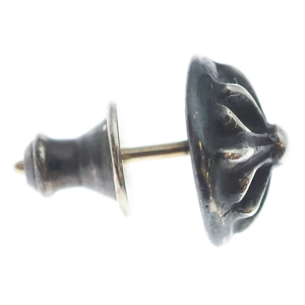 CHROME HEARTS(クロムハーツ) STUD CRSBLL クロスボールスタッドピアス シルバー BCA110