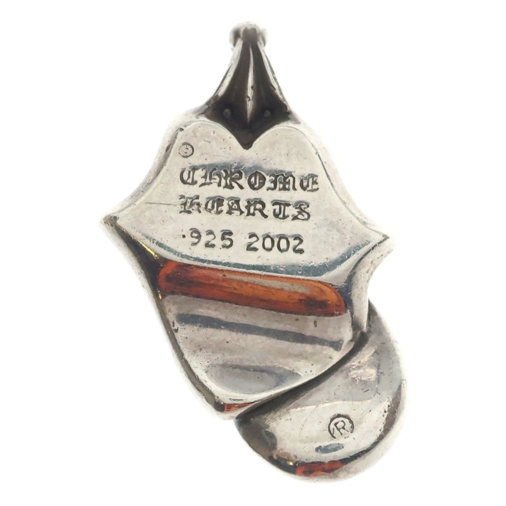 CHROME HEARTS(クロムハーツ) LIPSTONGUE CHARM リップアンドタンチャーム ペンダントトップ シルバー BCA283