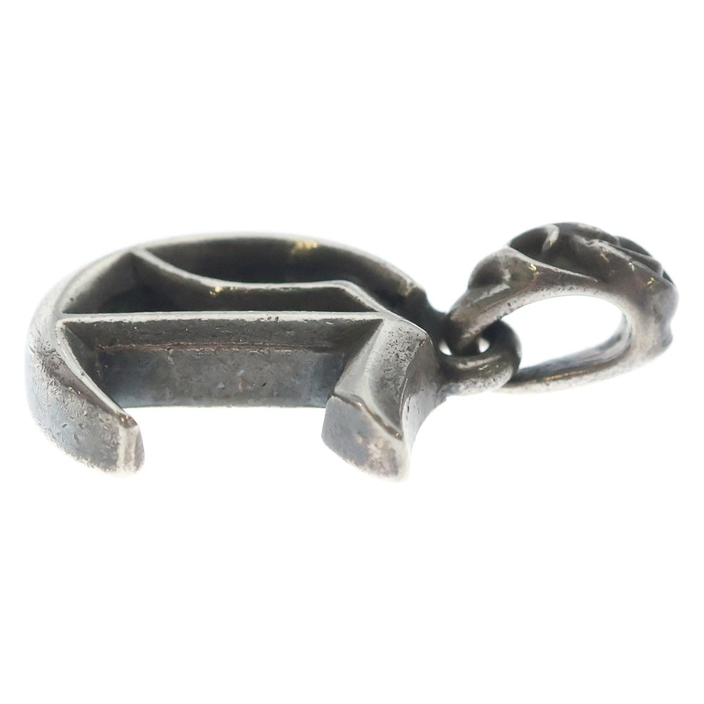 CHROME HEARTS(クロムハーツ) ALPHABET CHARM イニシャルチャーム C ネックレストップ シルバー