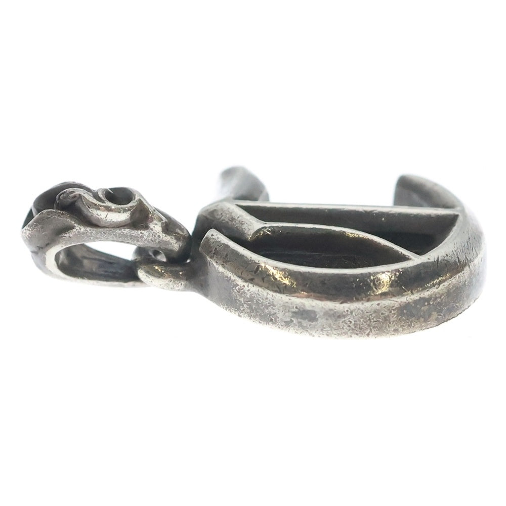 CHROME HEARTS(クロムハーツ) ALPHABET CHARM イニシャルチャーム C ネックレストップ シルバー
