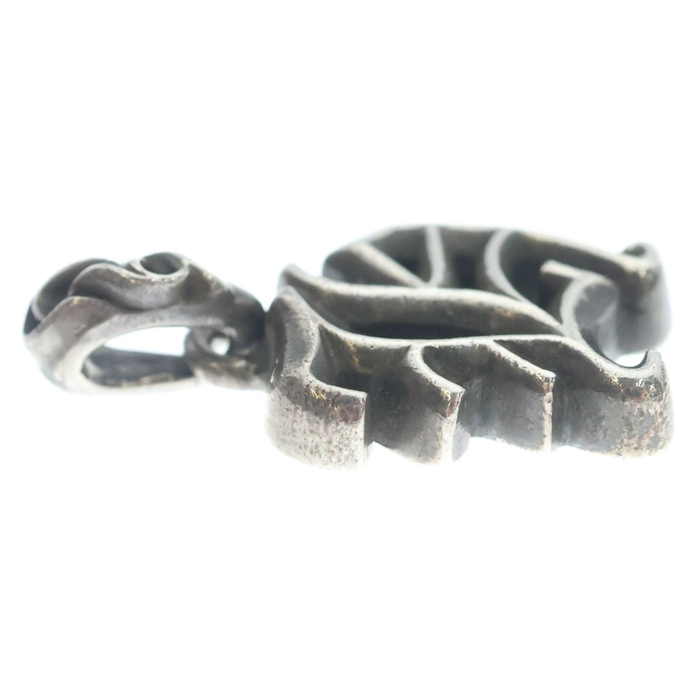 CHROME HEARTS(クロムハーツ) ALPHABET CHARM イニシャルチャーム H ネックレストップ シルバー