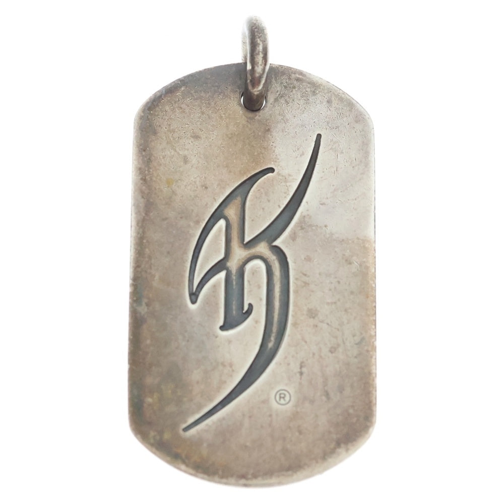 CHROME HEARTS(クロムハーツ) LRG D/T ラージドッグタグ 氷室京介 ペンダントトップ シルバー