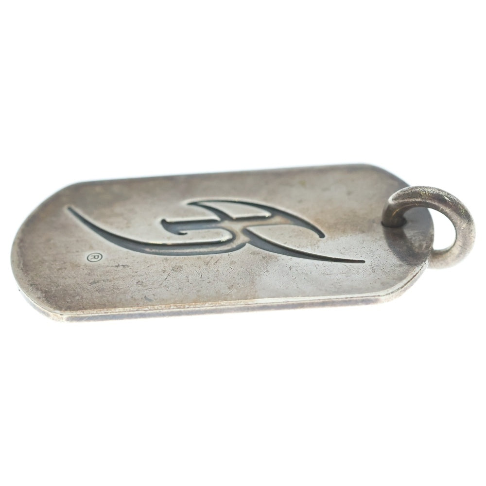 CHROME HEARTS(クロムハーツ) LRG D/T ラージドッグタグ 氷室京介 ペンダントトップ シルバー