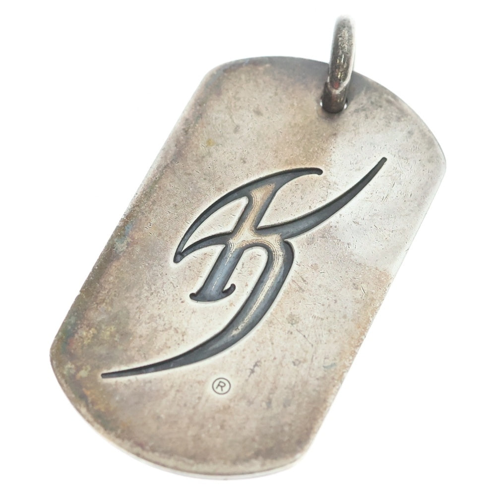 CHROME HEARTS(クロムハーツ) LRG D/T ラージドッグタグ 氷室京介 ペンダントトップ シルバー