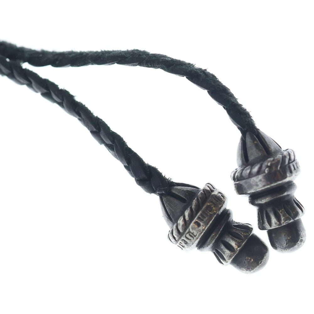 CHROME HEARTS(クロムハーツ) CH CRS SMLスモールCHクロス BC ボロチップブレイド ネックレス シルバー BCA220