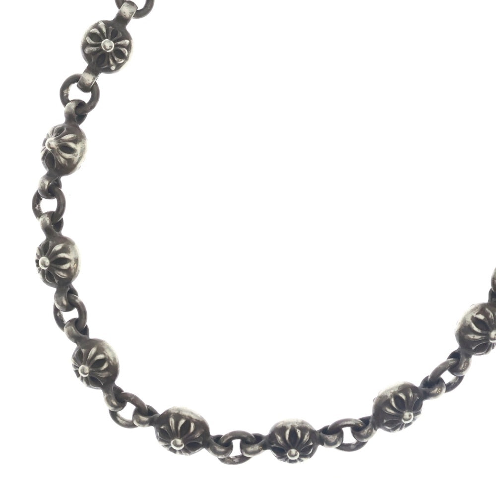 CHROME HEARTS(クロムハーツ) #1 CROSS BALL CHAIN 20 クロスボールチェーン ネックレス シルバー