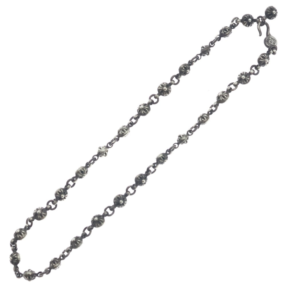 CHROME HEARTS(クロムハーツ) #1 CROSS BALL CHAIN 20 クロスボールチェーン ネックレス シルバー
