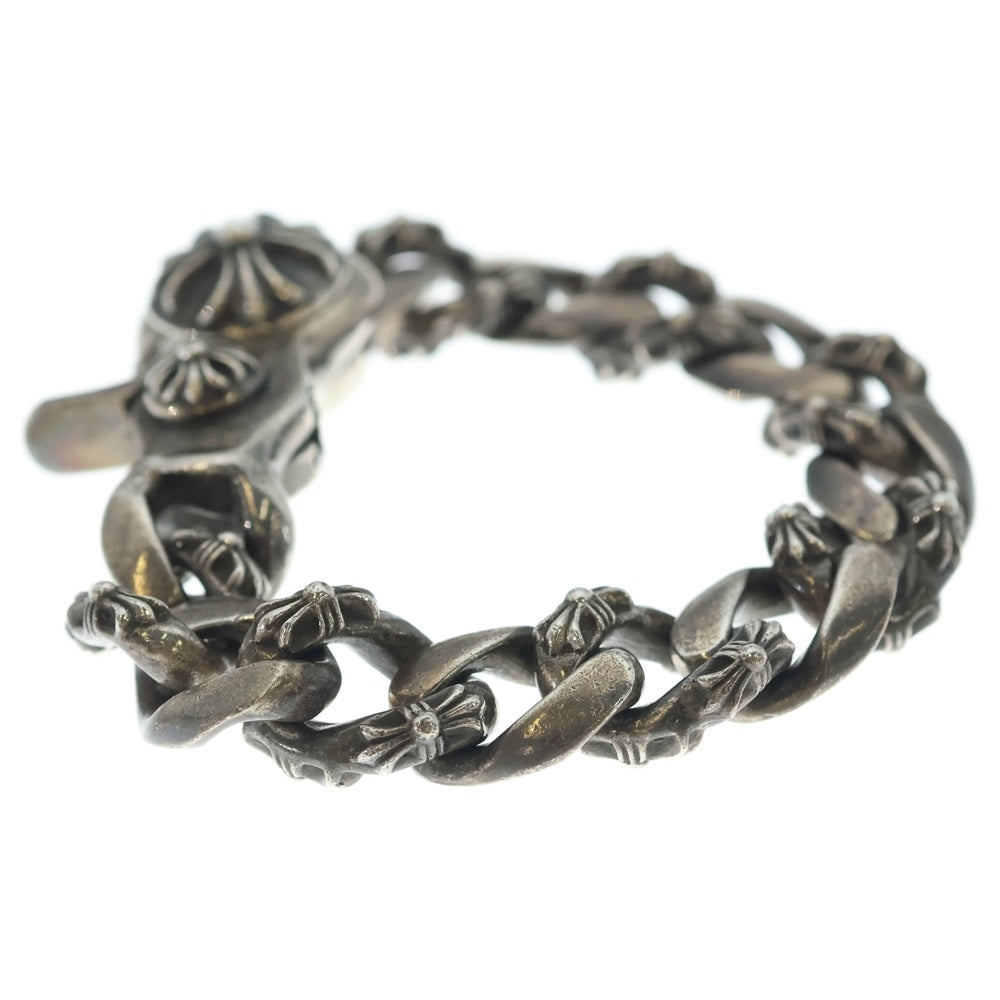 CHROME HEARTS(クロムハーツ) FNCY CHN LNK ファンシーリンククリップブレスレット 13リンク シルバー BCA145