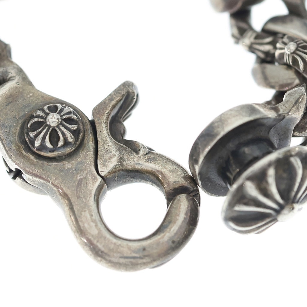 CHROME HEARTS(クロムハーツ) FNCY CHN LNK ファンシーリンククリップブレスレット 13リンク シルバー BCA145