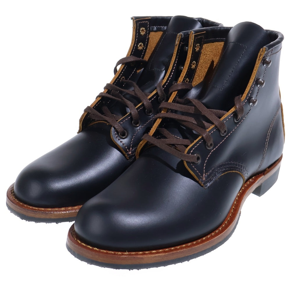 RED WING(レッド ウイング) Beckman Flatbox ベックマン フラットボックス 茶芯レースアップレザーブーツ ブラック 9060(D)