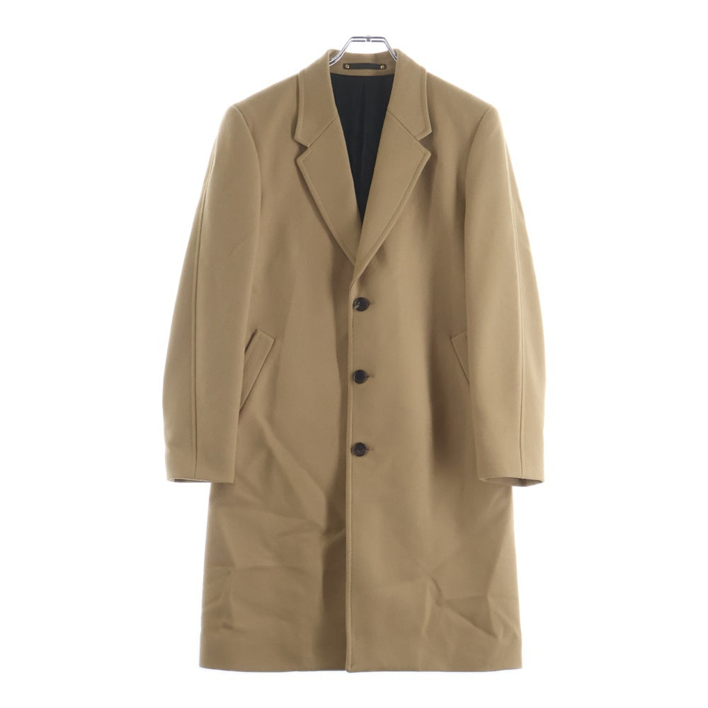 Paul Smith(ポールスミス) MELTON SINGLE CHESTER COAT メルトン シングルチェスターコート ベージュ PF-IS-33480