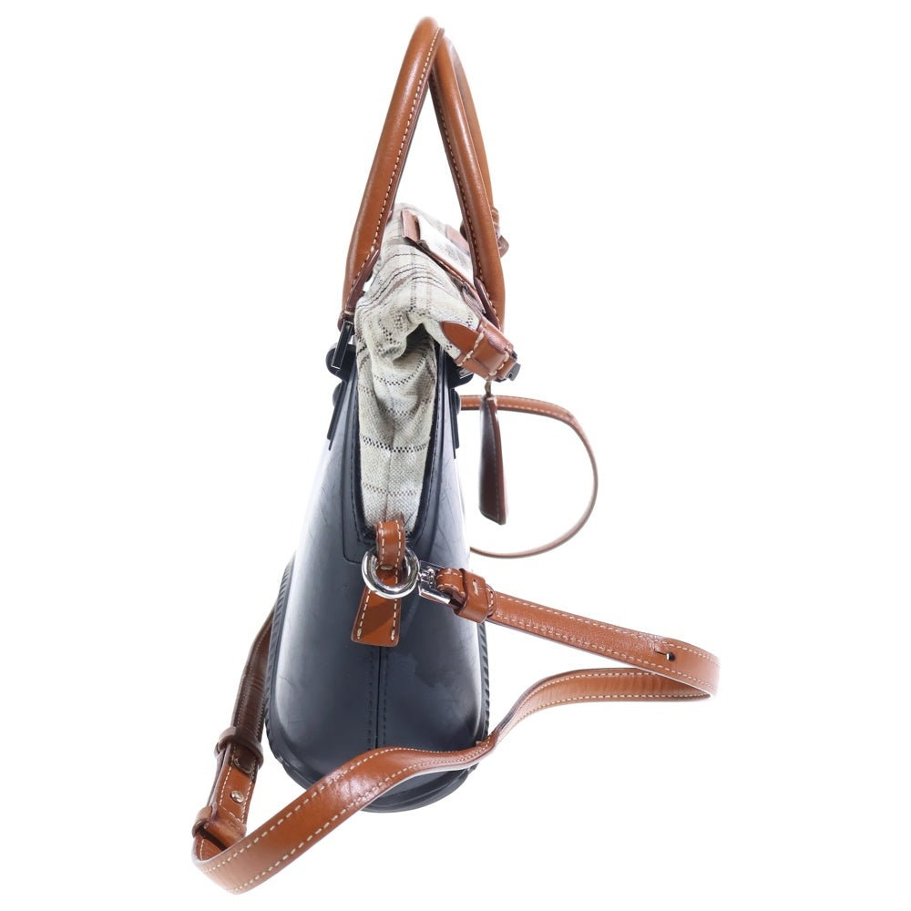 Maison Margiela(メゾンマルジェラ) 5AC カレンダータグ 2WAY ハンドバッグ ショルダーバッグ ブラック SB3WG0009 レディース