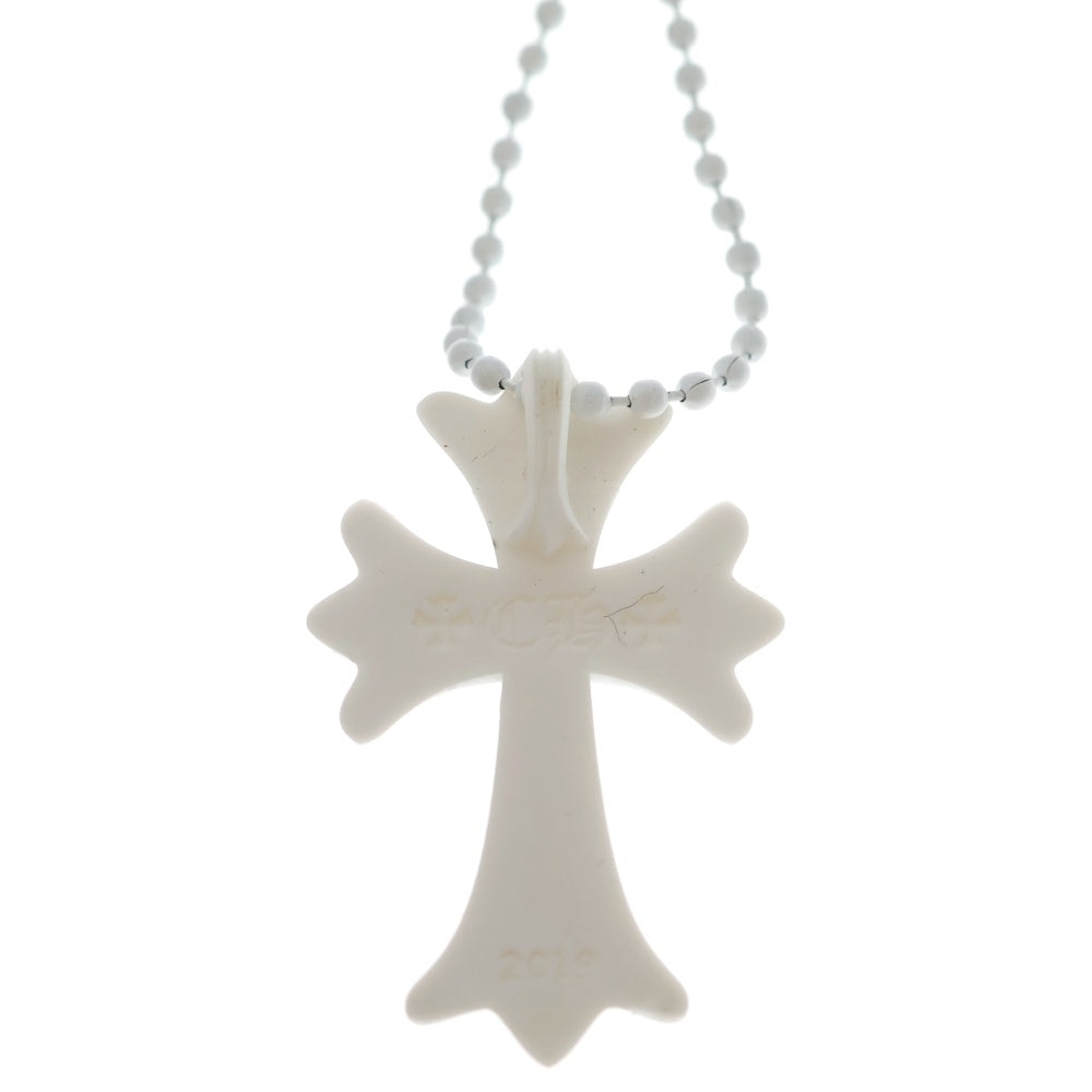 CHROME HEARTS(クロムハーツ) RUBBER CH CRS SML スモールCHクロス ラバーネックレス シリコン ホワイト BCA306