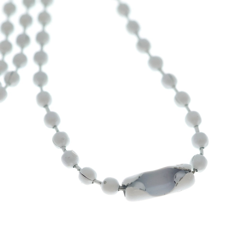 CHROME HEARTS(クロムハーツ) RUBBER CH CRS SML スモールCHクロス ラバーネックレス シリコン ホワイト BCA306