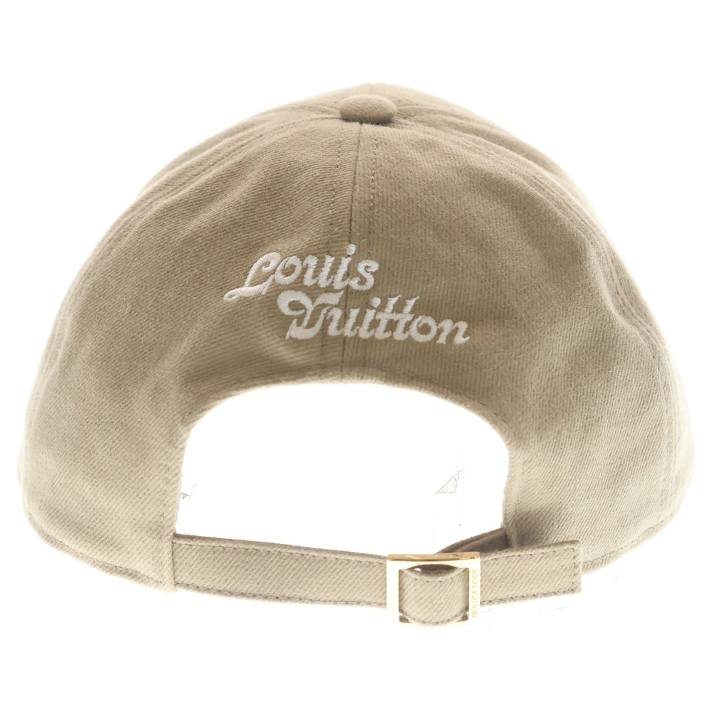 LOUIS VUITTON(ルイヴィトン) Palm Tree Patch Cap パームツリーパッチ コットンキャップ 帽子 ベージュ