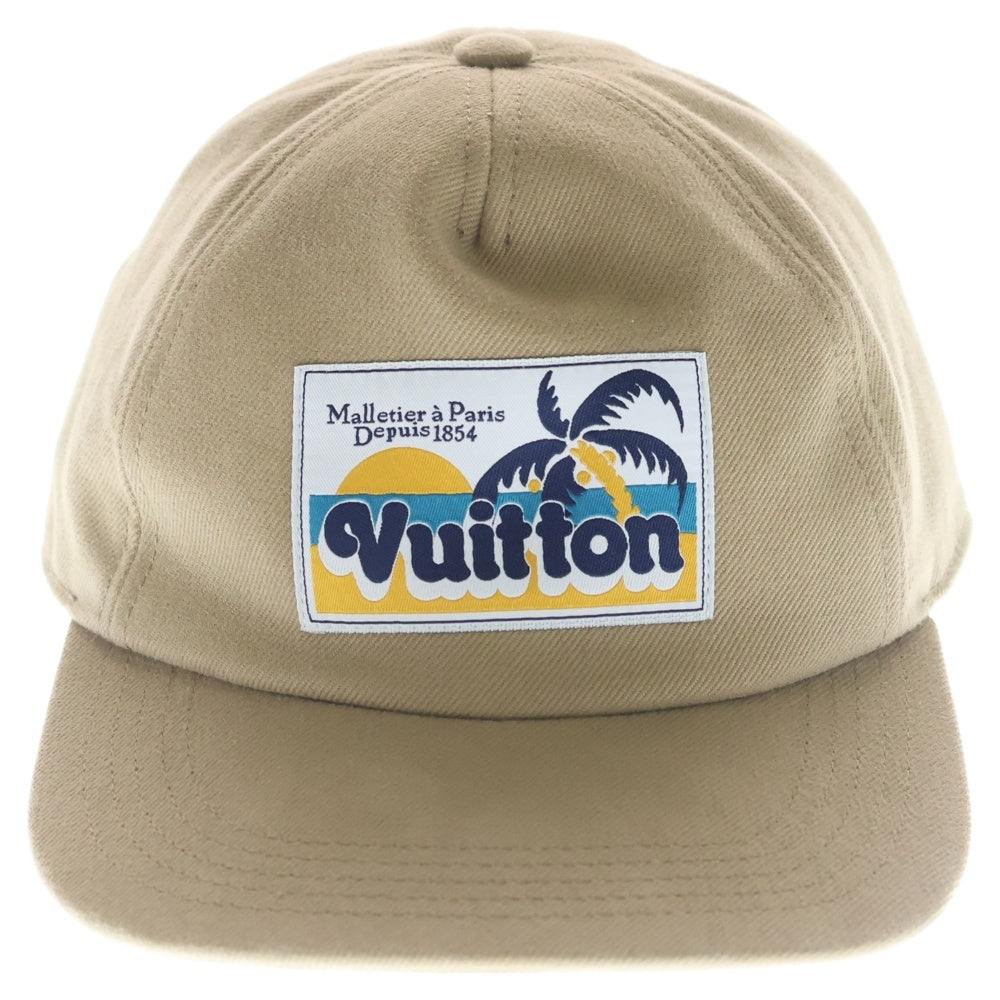 LOUIS VUITTON(ルイヴィトン) Palm Tree Patch Cap パームツリーパッチ コットンキャップ 帽子 ベージュ