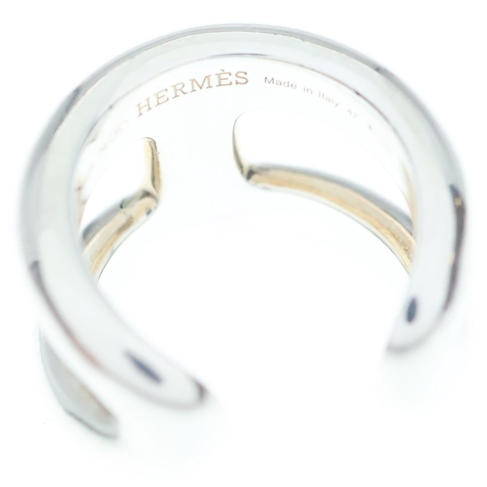 HERMES(エルメス) オスモズ PM リング シルバー レディース