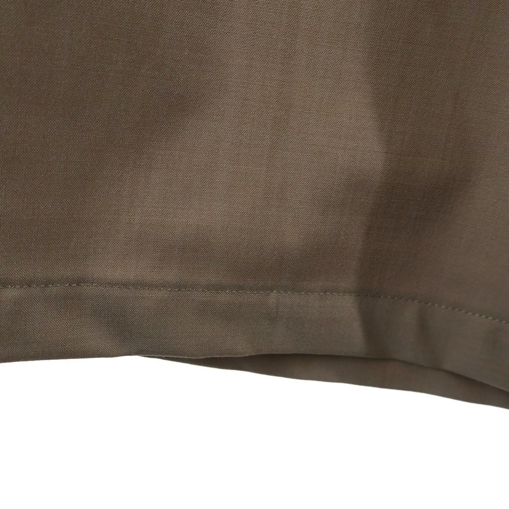 WELLDER(ウェルダー) Tuck Wide Trouseres タックワイドパンツ ベージュ WM22SPT02