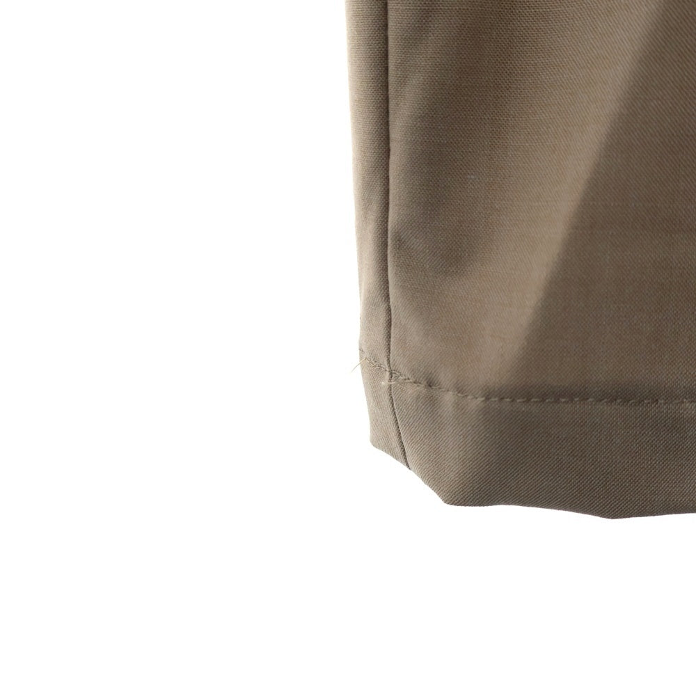 WELLDER(ウェルダー) Tuck Wide Trouseres タックワイドパンツ ベージュ WM22SPT02