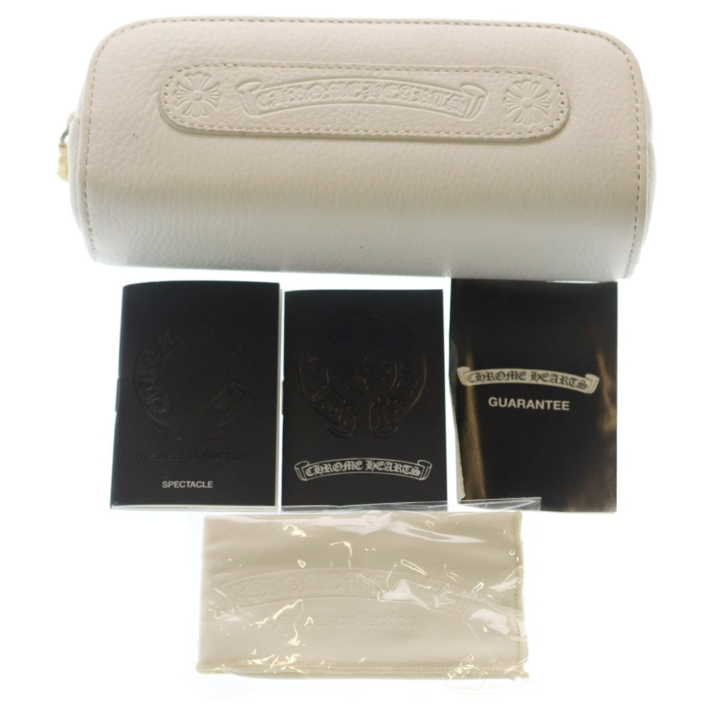 CHROME HEARTS(クロムハーツ) HOT TOOL ホットツール アイウェア 眼鏡 シルバー/ホワイト