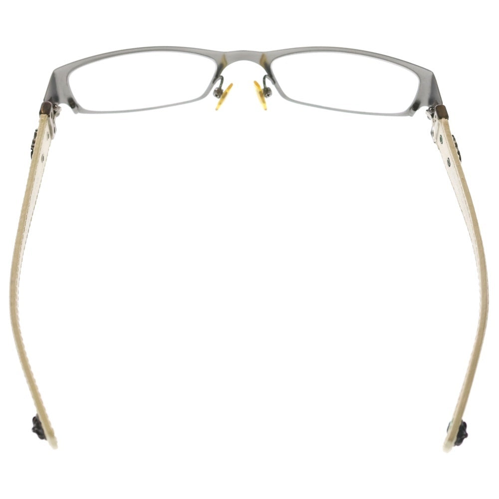 CHROME HEARTS(クロムハーツ) HOT TOOL ホットツール アイウェア 眼鏡 シルバー/ホワイト