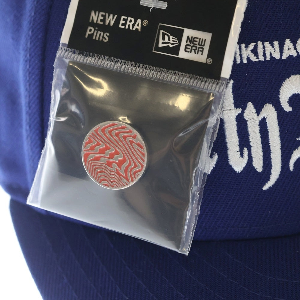 NEW ERA(ニューエラ) ×DWS Dirty Workers Studio 9FIFTY ロゴ刺繍 ベースボールキャップ ブルー