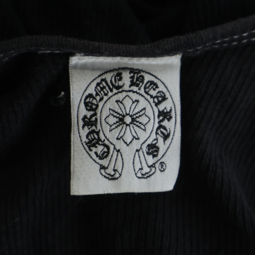 CHROME HEARTS(クロムハーツ) ×KYOSUKE HIMURO OLD 15th Anniversary Case Of Himuro ×氷室京介 オールド 15周年記念 バックロゴクロスプリント タンクトップ ブラック