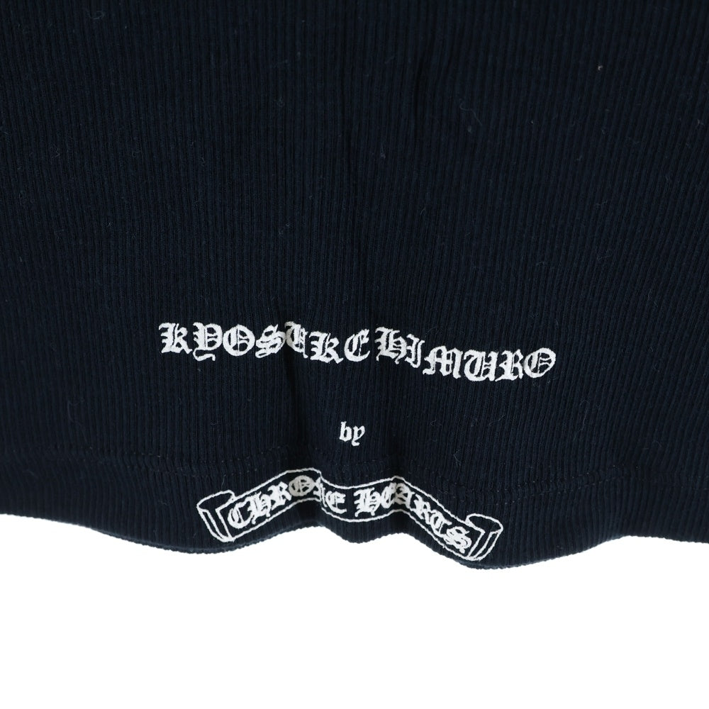 CHROME HEARTS(クロムハーツ) ×KYOSUKE HIMURO OLD Higher Than Heaven ×氷室京介 オールド バックダガープリント タンクトップ ブラック