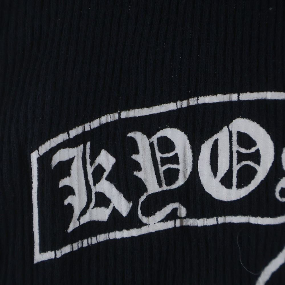 CHROME HEARTS(クロムハーツ) ×KYOSUKE HIMURO OLD ×氷室京介 オールド 胸CHプラスバッククロスプリント タンクトップ ブラック