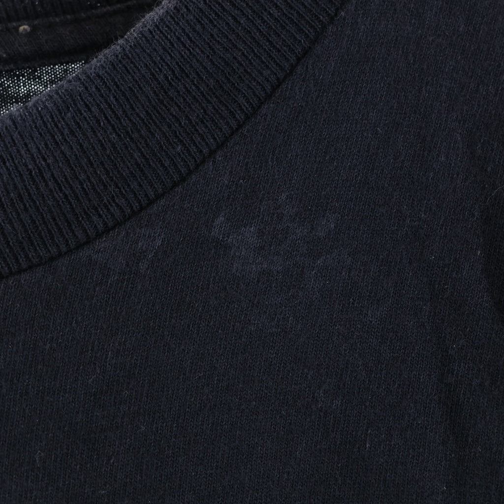 CHROME HEARTS(クロムハーツ) ×KYOSUKE HIMURO OLD Soul Standing By L/S TEE ×氷室京介 オールド バッククロスプリント クルーネック長袖Tシャツカットソー ブラック