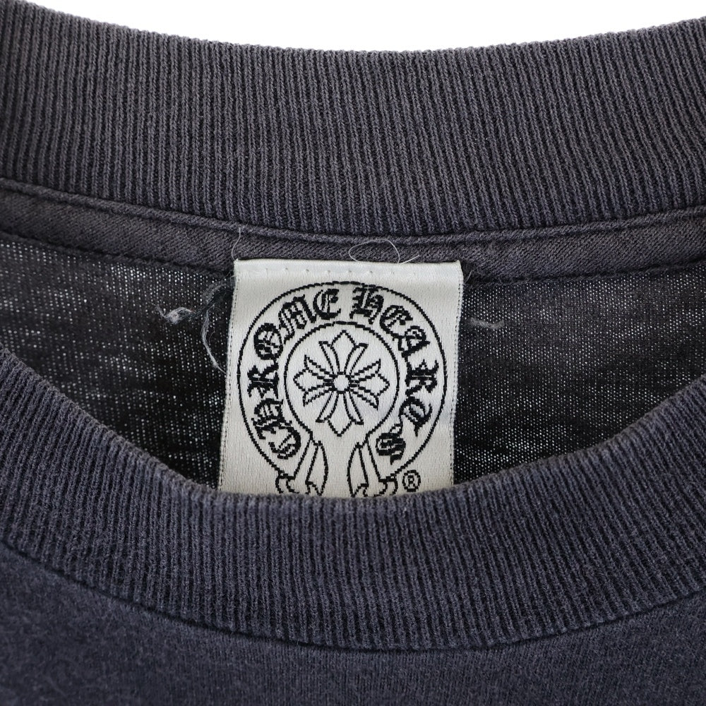 CHROME HEARTS(クロムハーツ) OLD CH S/S TEE オールド ニューヨーク限定 胸クロスプリント クルーネック半袖Tシャツカットソー ブラック
