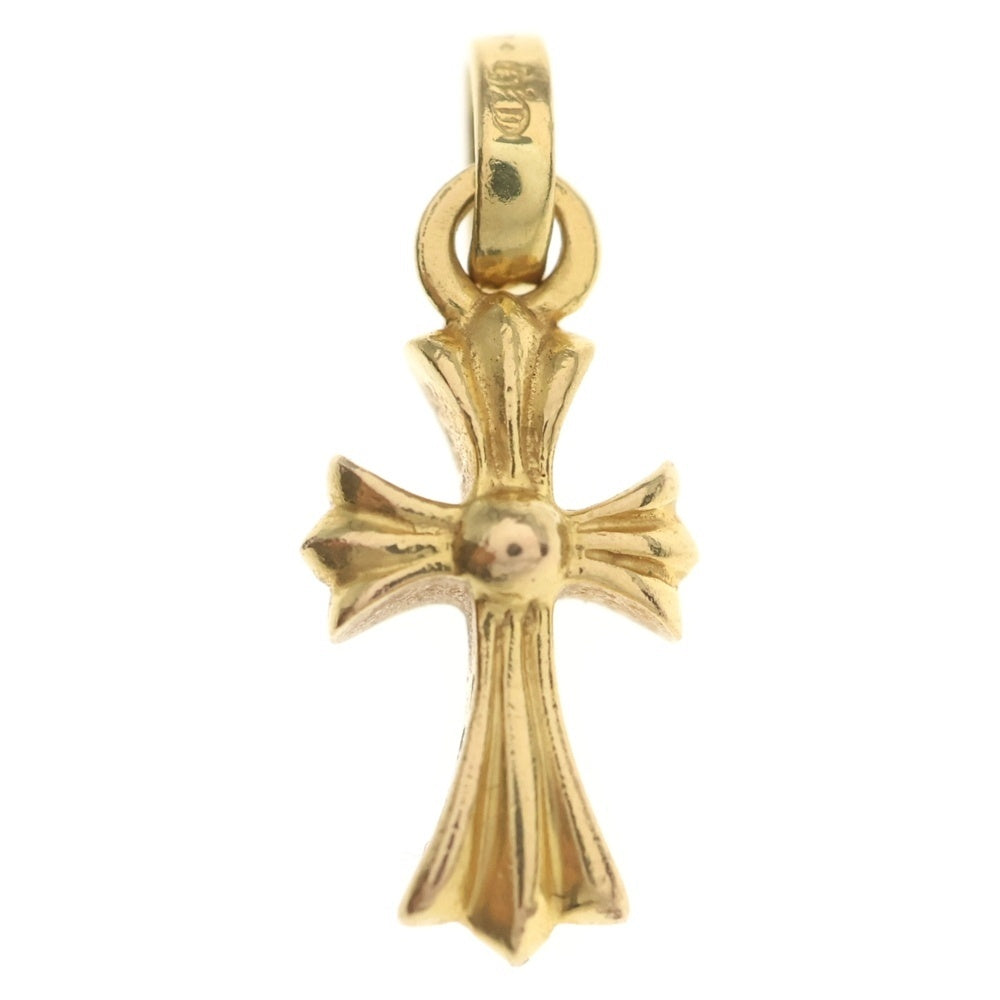 CHROME HEARTS(クロムハーツ) 22K CRS BBYFAT ベイビーファットクロス ペンダントトップ ゴールドBCA037