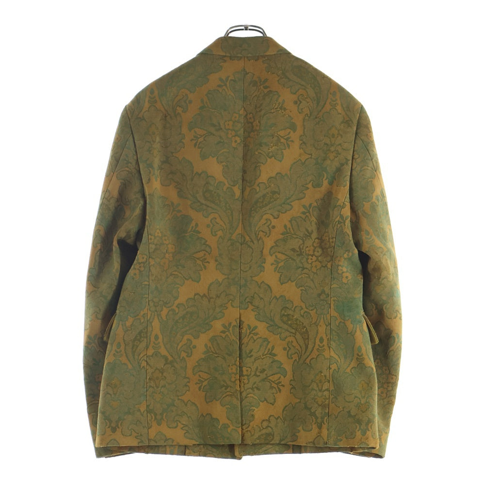 COMME des GARCONS JUNYA WATANABE MAN(コムデギャルソンジュンヤワタナベマン) Jacquard Floral Blazer ジャカードフラワーブレザージャケット イエロー WQ-J005