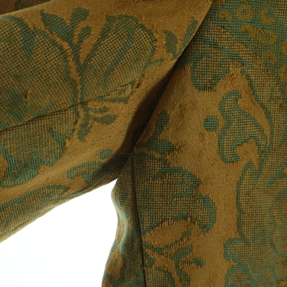 COMME des GARCONS JUNYA WATANABE MAN(コムデギャルソンジュンヤワタナベマン) Jacquard Floral Blazer ジャカードフラワーブレザージャケット イエロー WQ-J005