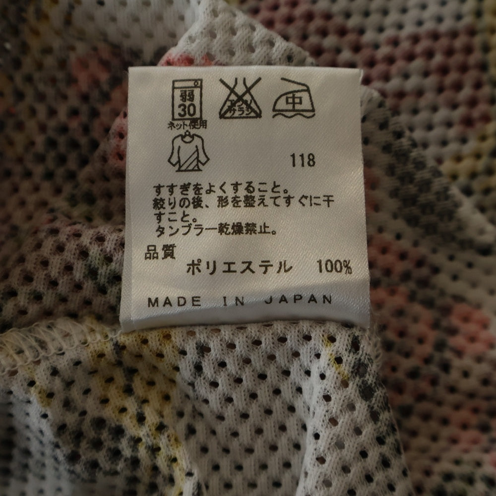 Jean Paul GAULTIER(ジャンポールゴルチエ) 総柄 クルーネック半袖メッシュTシャツカットソー マルチカラー