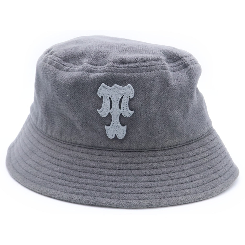 TENDERLOIN(テンダーロイン) BUCKET HAT D.C フェルトロゴパッチ コットンバケットハット グレー