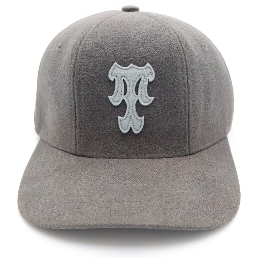 TENDERLOIN(テンダーロイン) BASEBALL CAP フェルトロゴパッチ コットンベースボールキャップ グレー