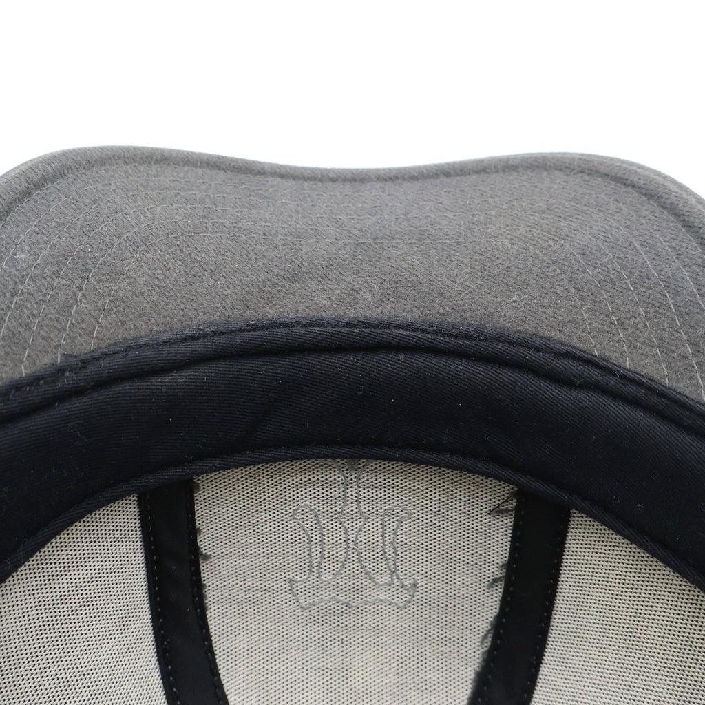 TENDERLOIN(テンダーロイン) BASEBALL CAP フェルトロゴパッチ コットンベースボールキャップ グレー