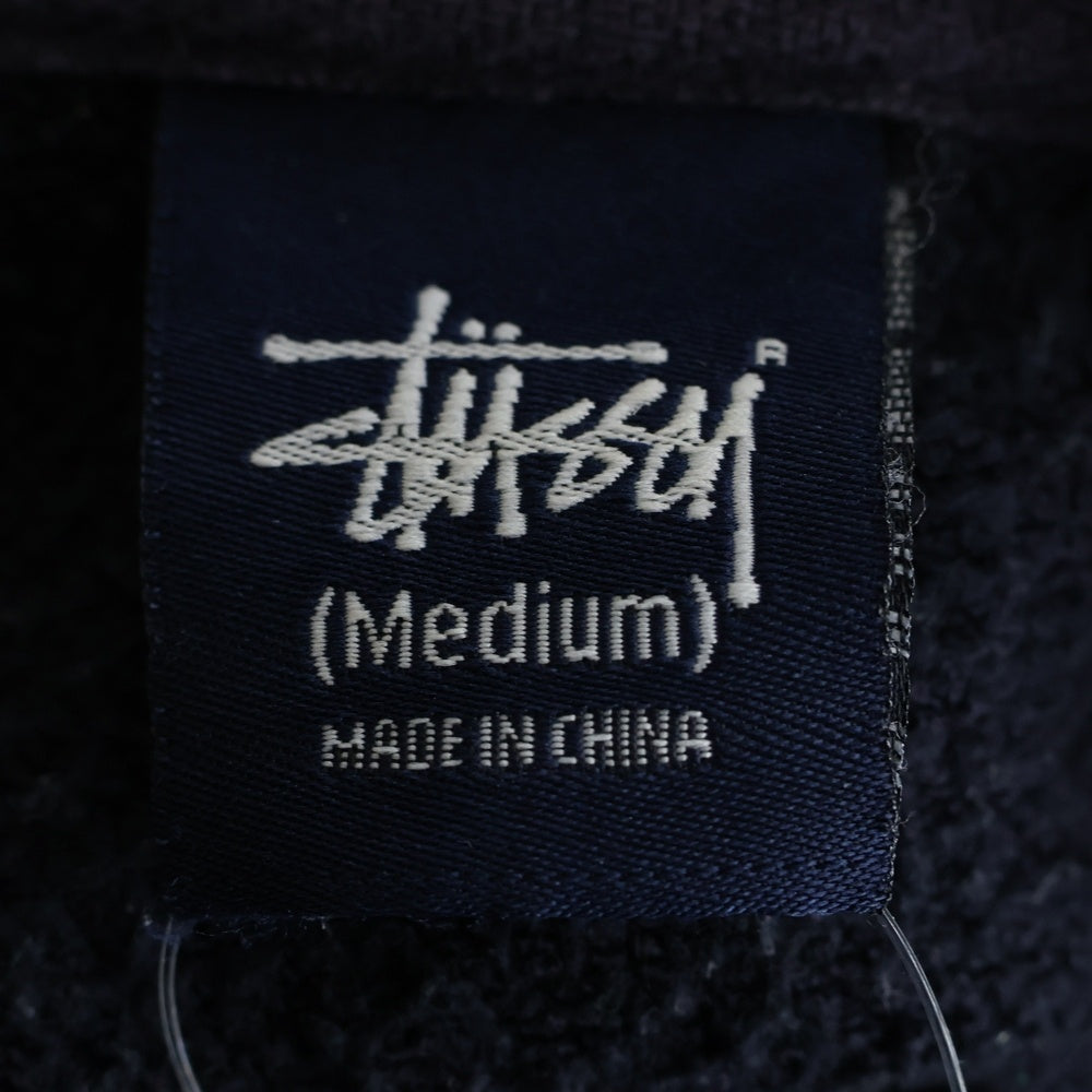 STUSSY(ステューシー) 90s ビッグロゴ クルーネックスウェットトレーナー ネイビー