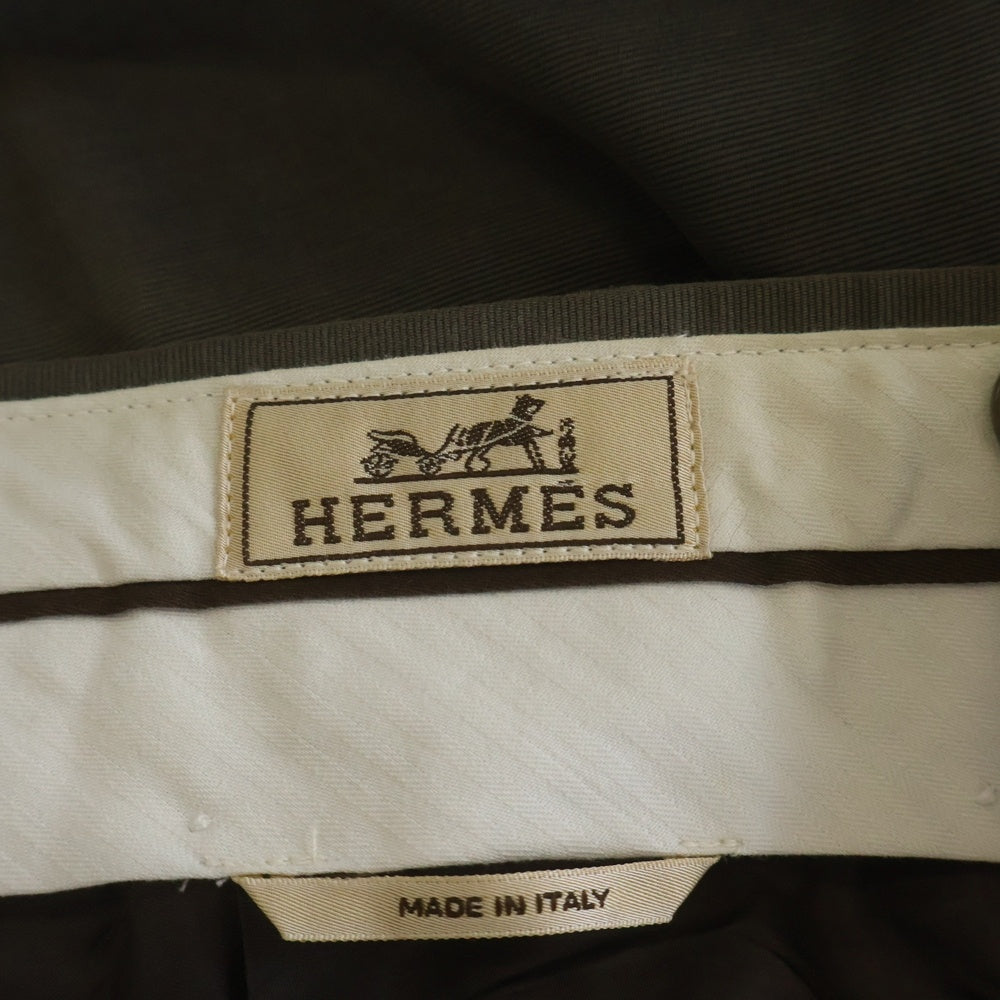 HERMES(エルメス) ヴィンテージ コットンチノスラックス グレー 07507.083