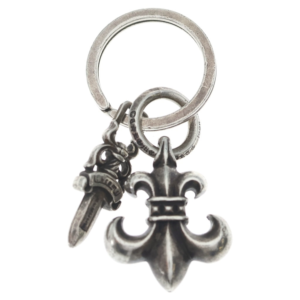 CHROME HEARTS(クロムハーツ) BSF&No5 DGGR BSフレア #5ダガー キーリング シルバー