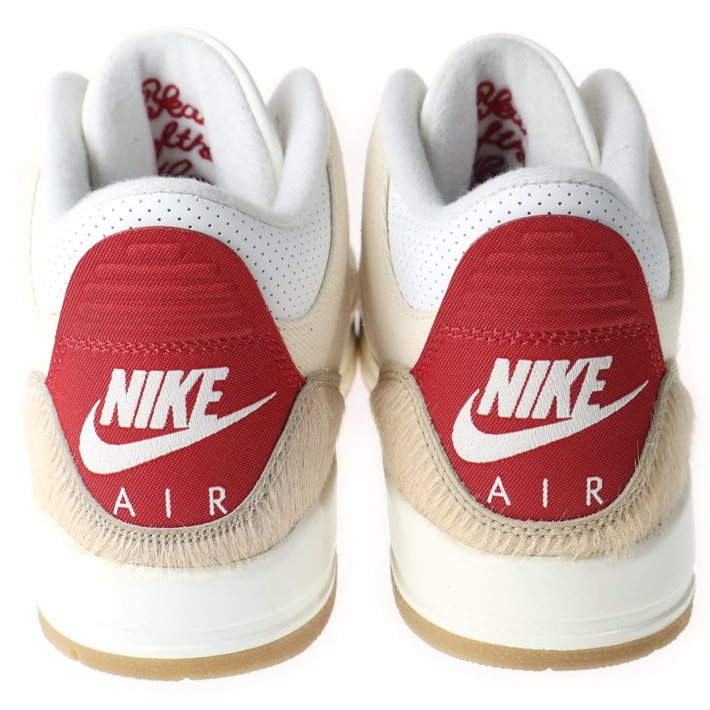 NIKE(ナイキ) ×Levi's Air Jordan 3 Retro SP Ecru Denim エアジョーダン3 レトロSP エクリュデニム ハイカットスニーカー ベージュ US8/26cm IR0910-400