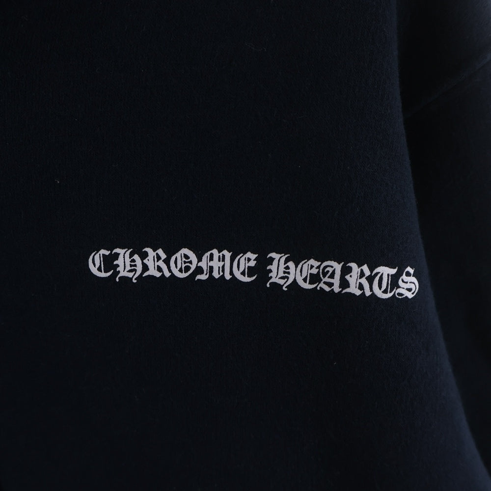 CHROME HEARTS(クロムハーツ) OLD CHプラス 裏地サーマル ジップアップパーカー ネイビー