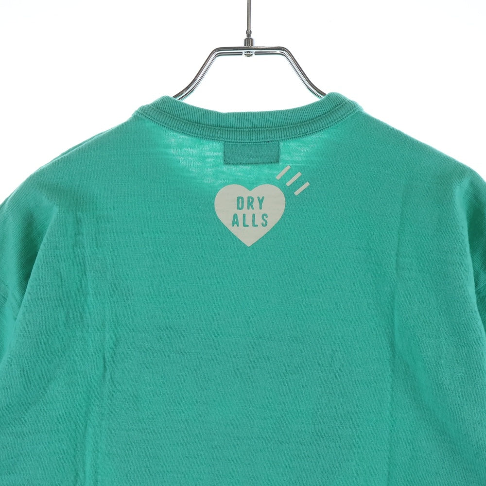 HUMAN MADE(ヒューマンメイド) BANGKOKオープン記念 HEART GRAPHIC T-SHIRT プリントTシャツ HM31CS077 グリーン