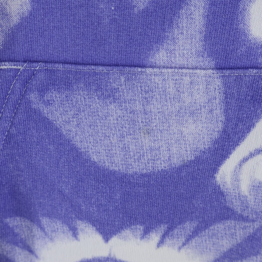 SUPREME(シュプリーム) Jesus and Mary Hooded Sweatshirt 総柄プリント プルオーバーパーカー パープル